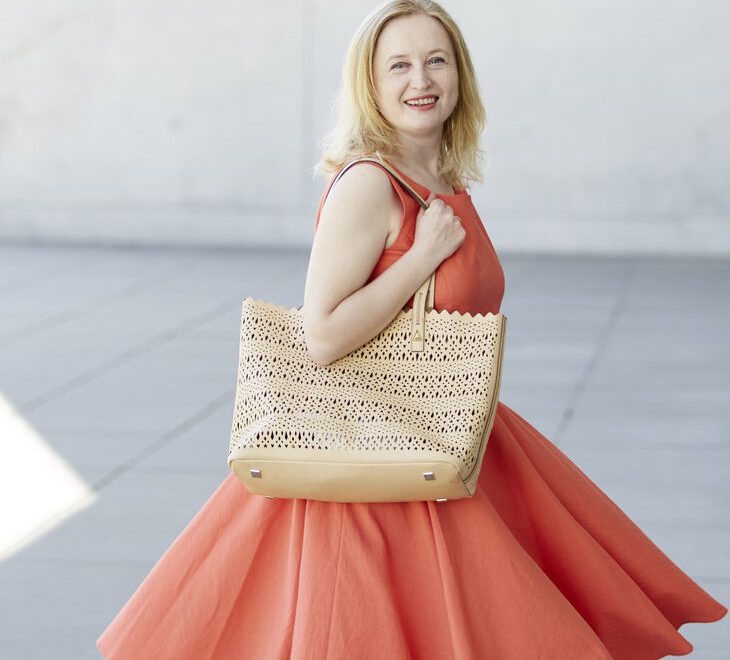 How to Style an Orange Dress for Any Occasion